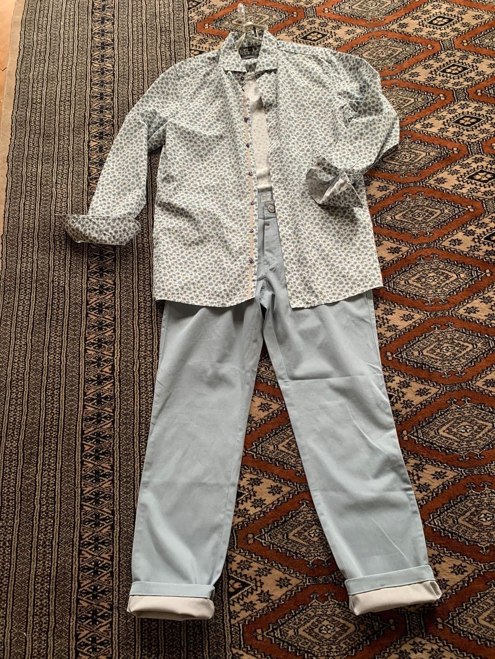 Camicie: CASA MODA schönes Hemd Gr.40 15 3/4  NEU – Nuovo (secondo la descrizione) da Interlaken venduto da Bona55 7