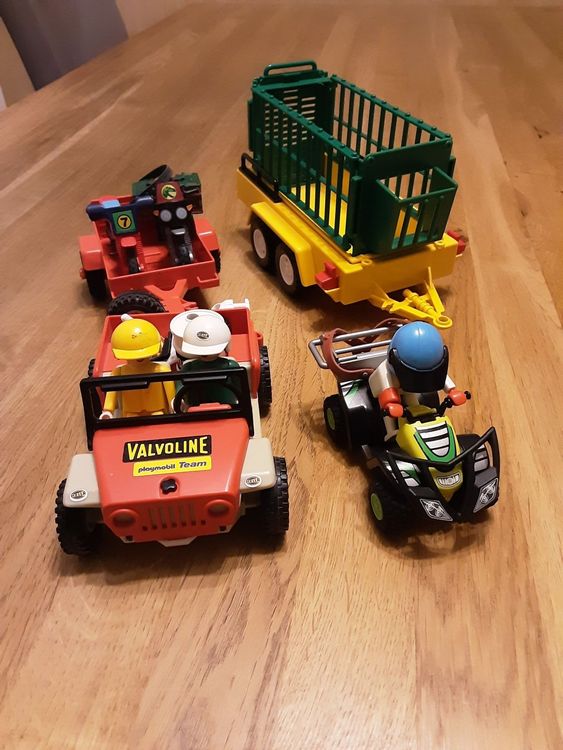 Playmobil Jeep mit Anhänger Kaufen auf Ricardo