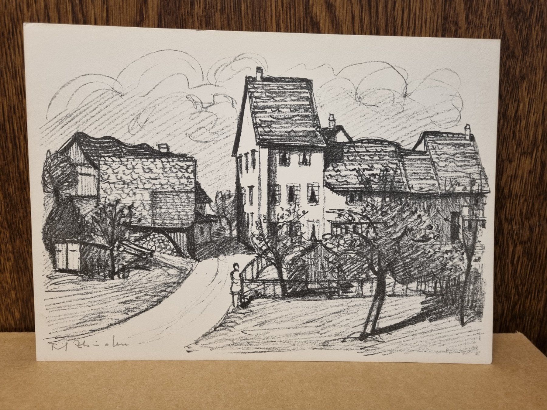 Grafica & Litografie: Lithographie Signiert Zbinden – Usato da Schaffhausen venduto da Leveron13 5