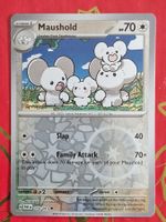 Maushold - Pokemon Reverse Holo Paldean Fates