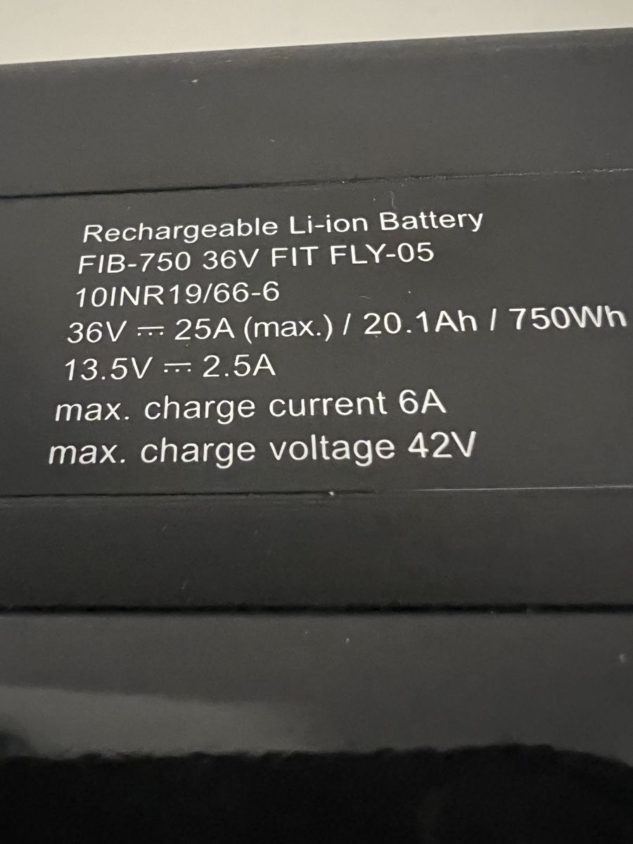 Flyer Akkus: Flyer Akku Fib 750Wh – Neu (gemäss Beschreibung) aus Derendingen von AABB 2