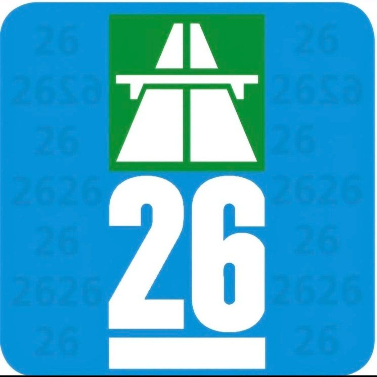 Vignette autostradali: Gratis Versand, Autobahnvignette 2026, Vignette 26 – Nuovo e nell'imballaggio originale da Reichenburg venduto da Puki0