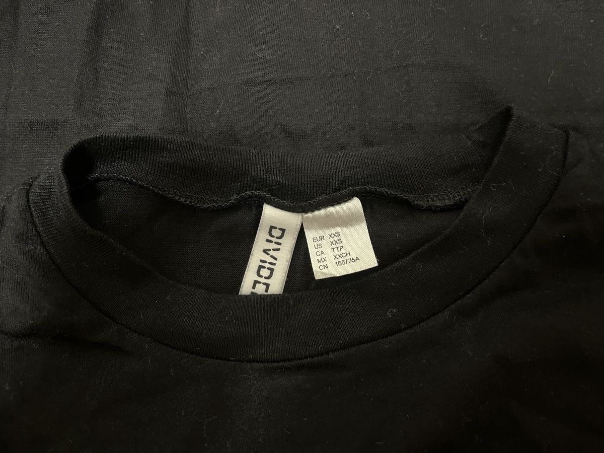 H&M T-Shirts: T-Shirt schwarz oversized XXS neu – Neu (gemäss Beschreibung) aus Birrwil von vanyboo 2