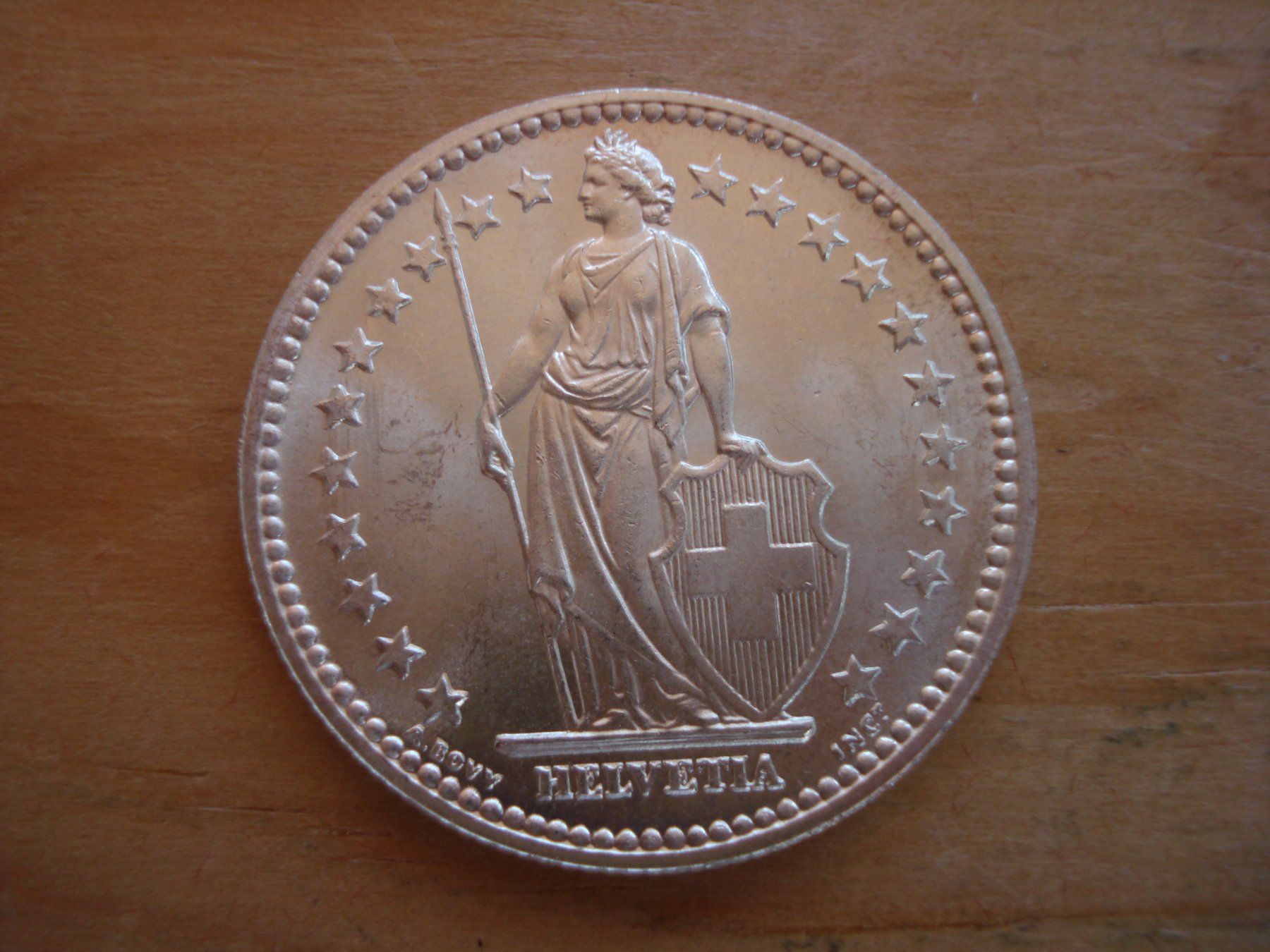 Tutti le monete: (C1) 2 Franken 1946 STGL – Usato da Erlach venduto da Net-Coins 1