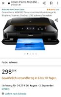 3 Stück Canon Drucker-Multifunktionsgerät + Druckerpatronen