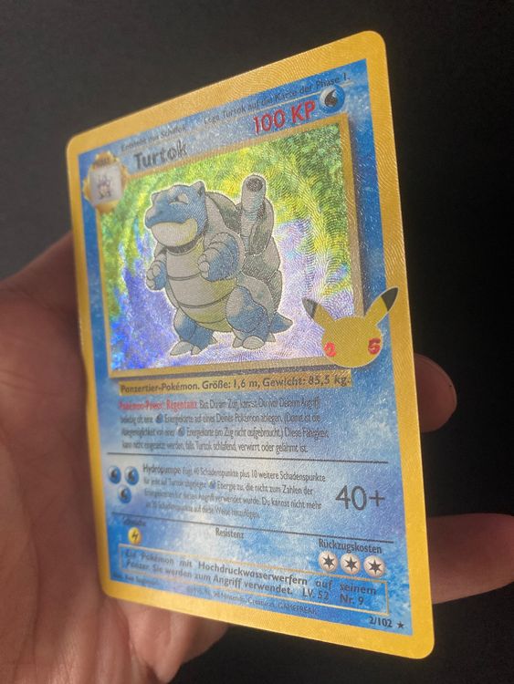 Pokémon Carte collezionabili: Turtok 2 - Blastoise - Tortank - Celebrations - DE – Nuovo (secondo la descrizione) da Hausen AG venduto da Shrade 1