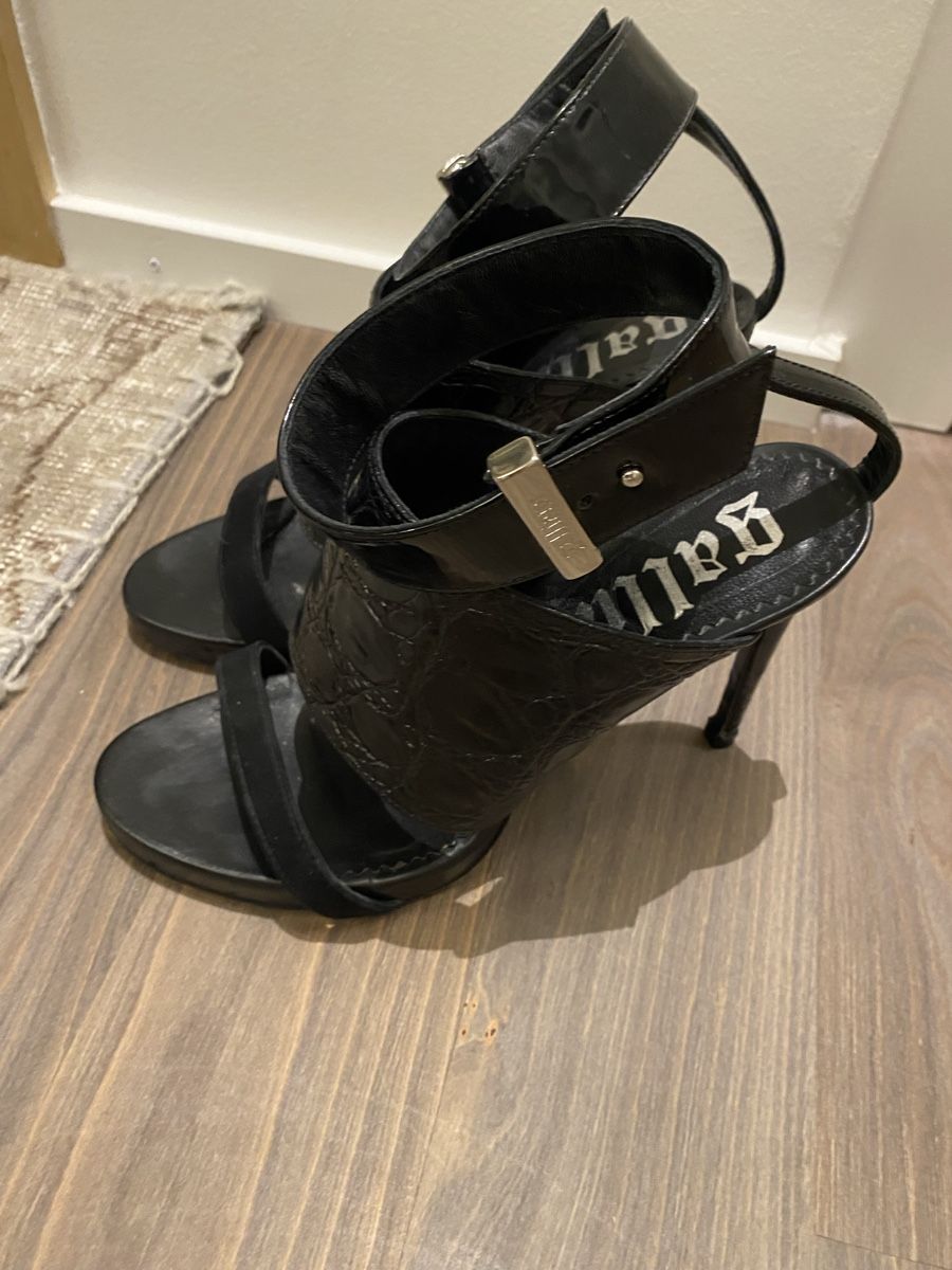 John Galliano Scarpe da donna: Galliano Damen offene Stiefeletten – Nuovo (secondo la descrizione) da Rorschach venduto da lvi_p29s 6