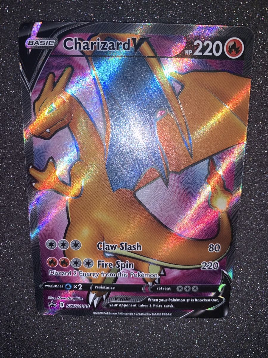 Pokémon Carte collezionabili: Charizard V SWSH050 – Usato da Bironico venduto da ars_z6lb 5