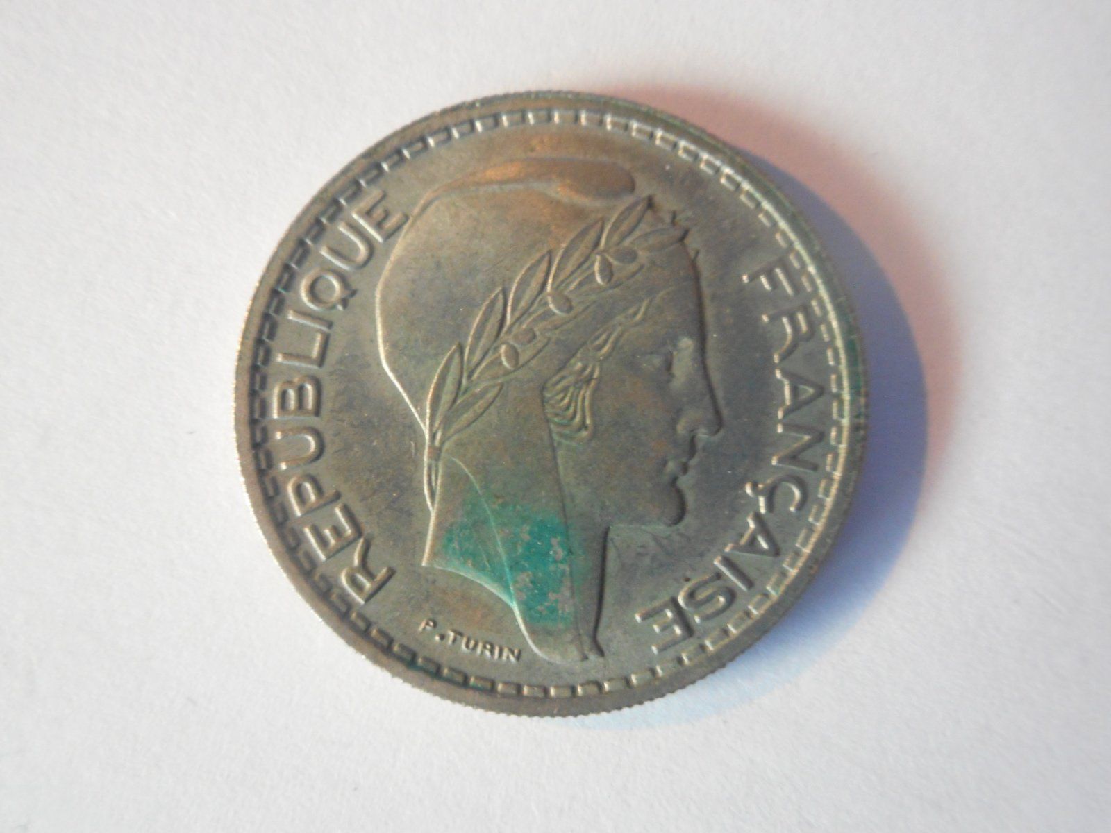Tutti le monete: 1948  10 Francs  4.Republik – Usato da Kriegstetten venduto da pizlad2010 2