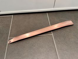 Alter Schuhlöffel SIGG 50er bis 70er Jahre 50cm lang Kupfer
