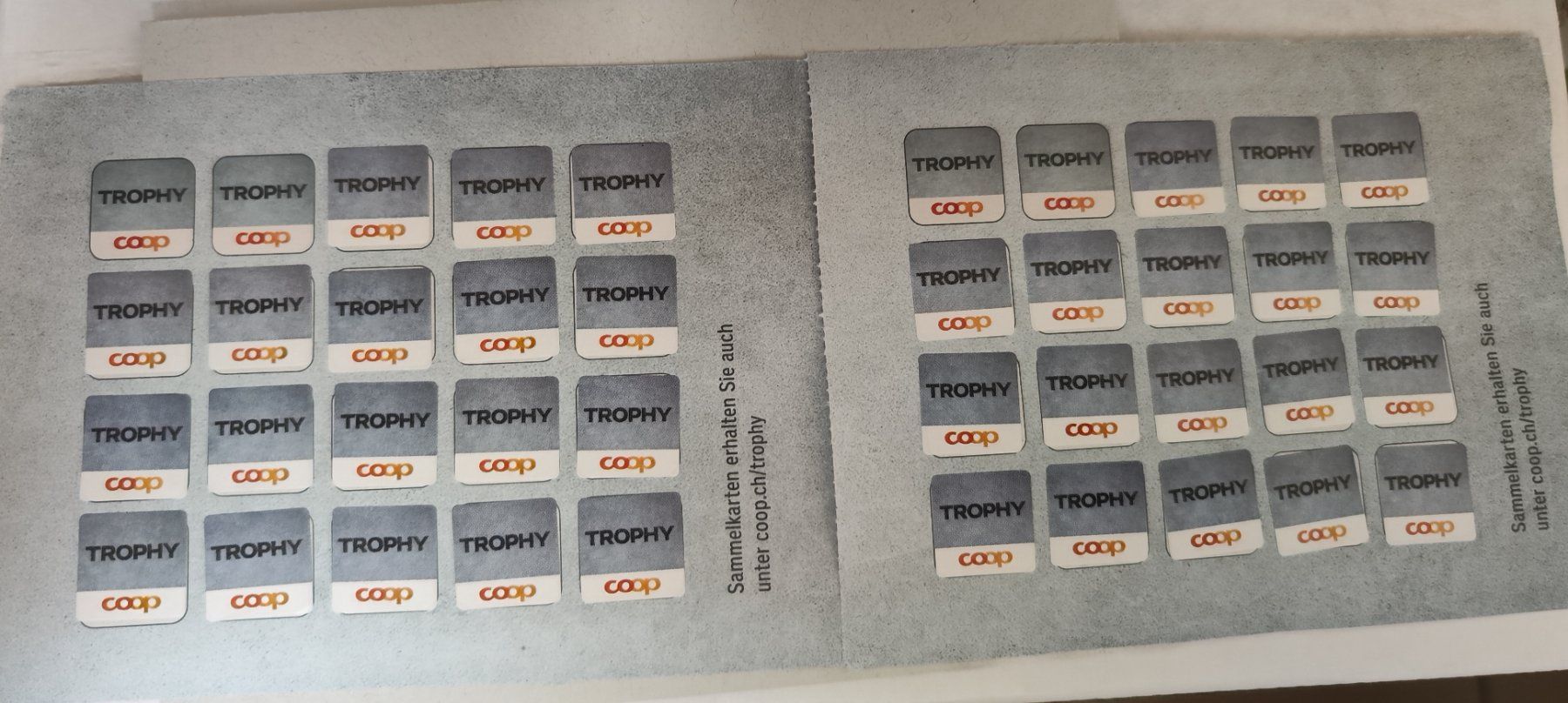 Coop Raccolte di bollini & punti: Coop Trophy 2x volle Karten – Nuovo (secondo la descrizione) da Reinach BL venduto da chilller92