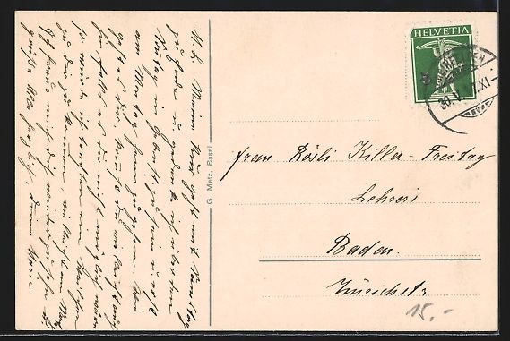 Cartoline postali: AK Rheinfelden, Rheinbrücke, 1917 – Usato da Berlin venduto da bartko-reher 1
