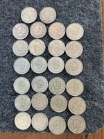 26 Schweizer 1 Franken Münzen, div Jahrg. 