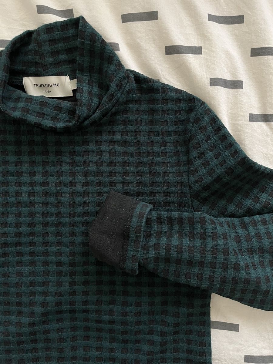 Thinking Mu Maglioni & Felpe: Thinking Mu Turtleneck Shirt – Usato da Zürich venduto da ingelish 1