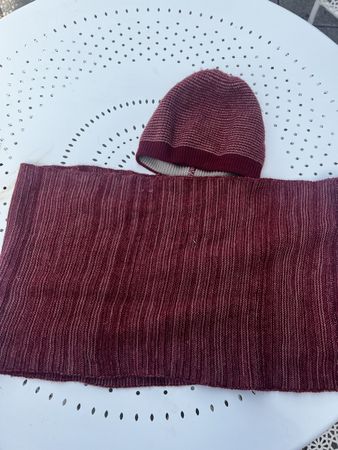 Disana wolle Set Mütze Loop neuwertig Gr.50-54