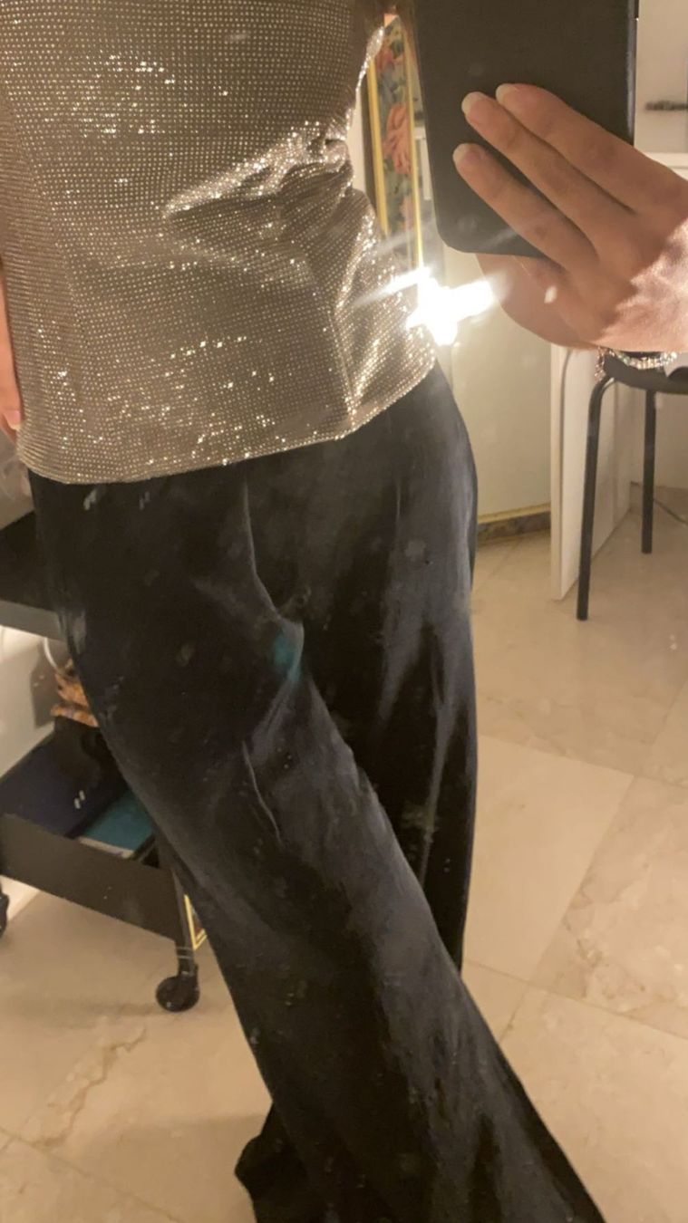 Pantaloni: Schwarze Seidenhose – Usato da Basel venduto da mar_dgx7 2