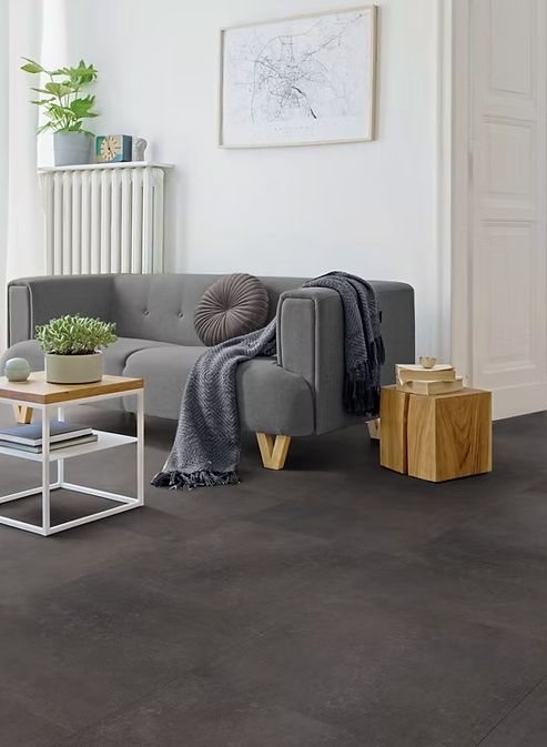 Bodenbeläge: Boden Enia Jazz 1000 slate black – Gebraucht aus Zug von Dave7770