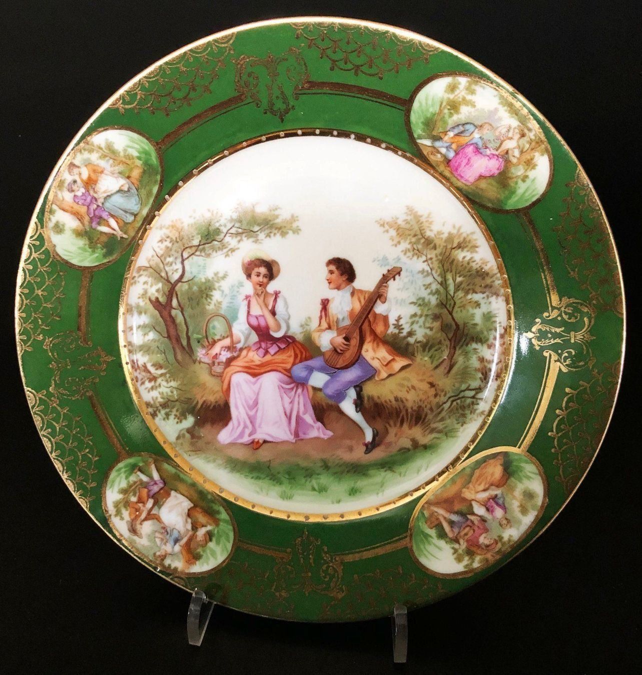 Teller: Wiener Porzellan Teller – Gebraucht aus Dübendorf von Orchid18 1