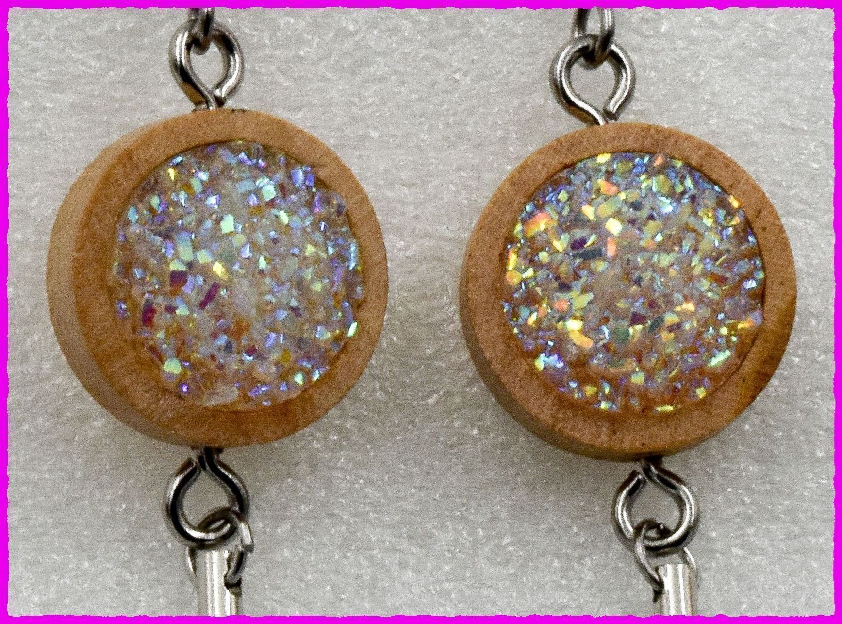 Orecchini pendenti & Orecchini a lobo: Ohrhänger glänzend glitzernd schillernd – Nuovo e nell'imballaggio originale da Oberglatt ZH venduto da Diamond-Girl 1
