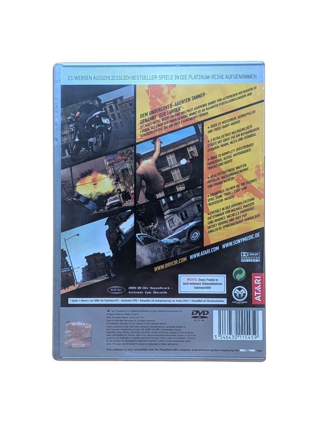Sony Giochi: Driver PlayStation 2 (PS2) – Usato da Domat/Ems venduto da IsseldorsShop 1