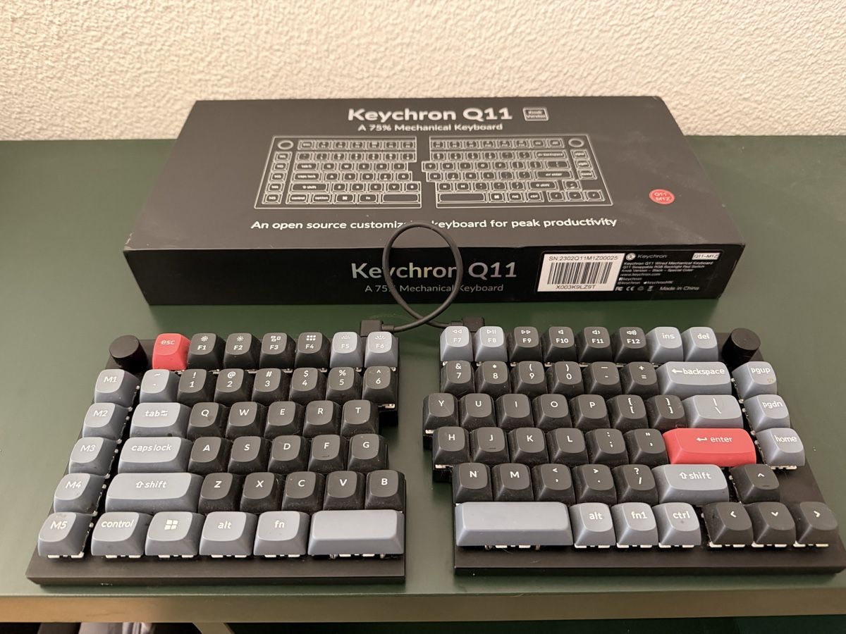 Keychron Tastiere: Keychron Q11 Wired Mechanical Split Tastatur – Nuovo (secondo la descrizione) da Pfäffikon SZ venduto da str_s55r