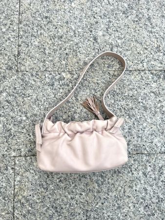 Handtasche Echtleder, rosa, Marke Borella