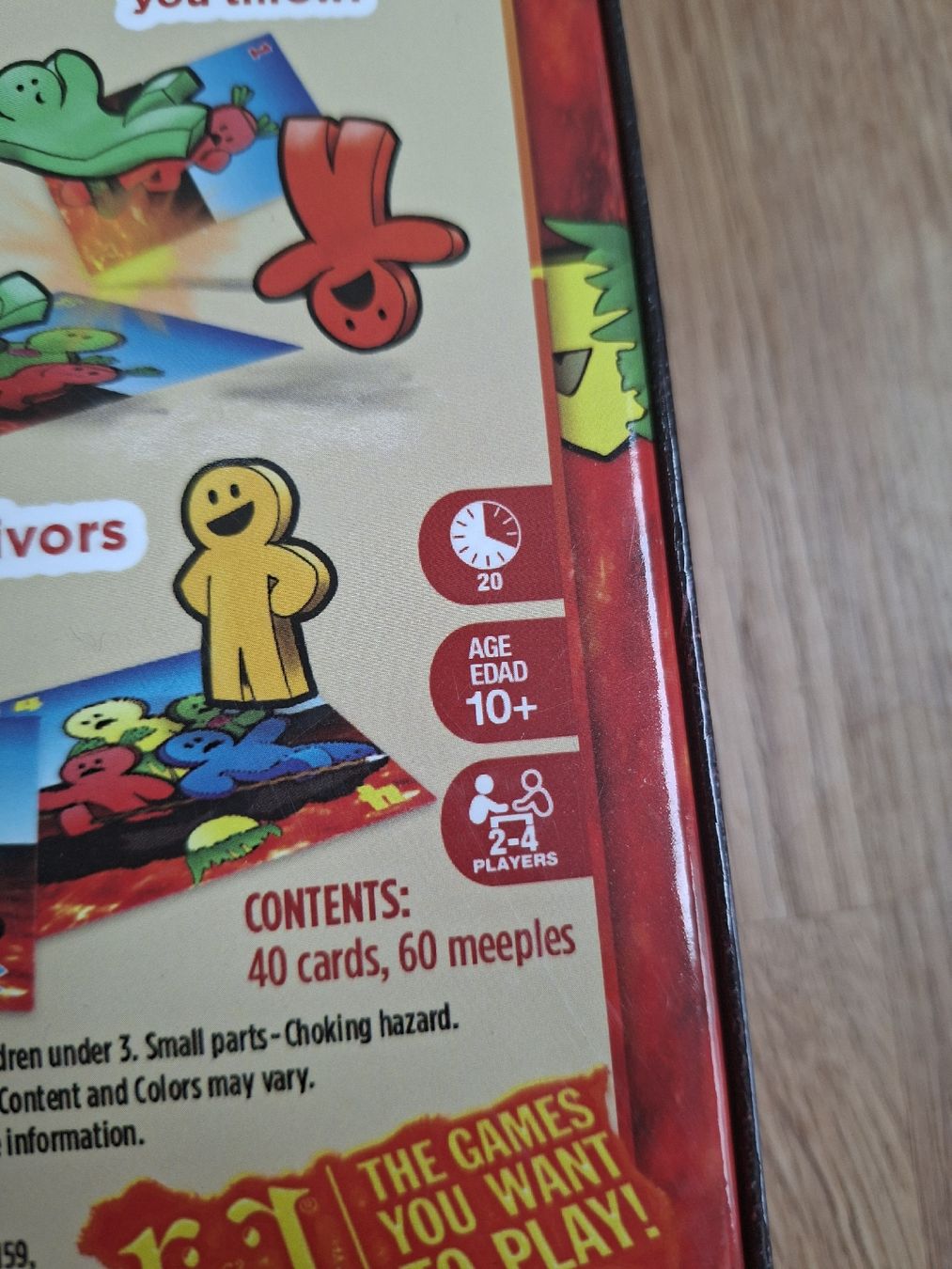 Spiele: The Table Is Lava - Wurf-/Schnips-Spiel – Gebraucht aus Hindelbank von reidi84 3