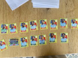 Panini congo 1 2 3 5 7 8 10 11 12 13 14 15 16 18 20 