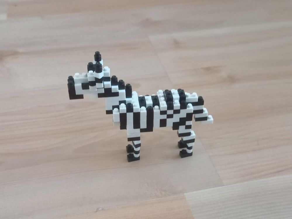 Nanoblock zebra sale