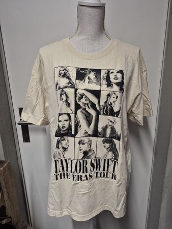 T-Shirt Taylor Swift - The Eras Tour 2023/2024 Gr.L, beige