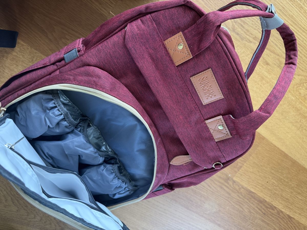 Zaini: New Diaper Backpack - Burgundy – Nuovo (secondo la descrizione) da Adliswil venduto da bar_lw2m 4