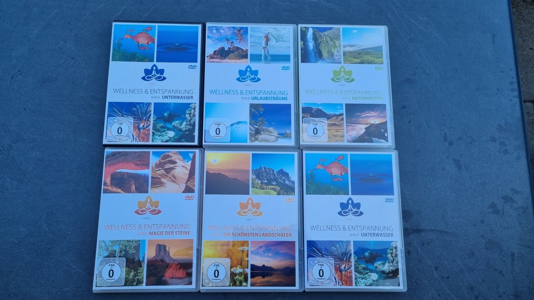 Tutti i DVDs: Wellness & Entspannung DVDs – Usato da Meilen venduto da lisma29