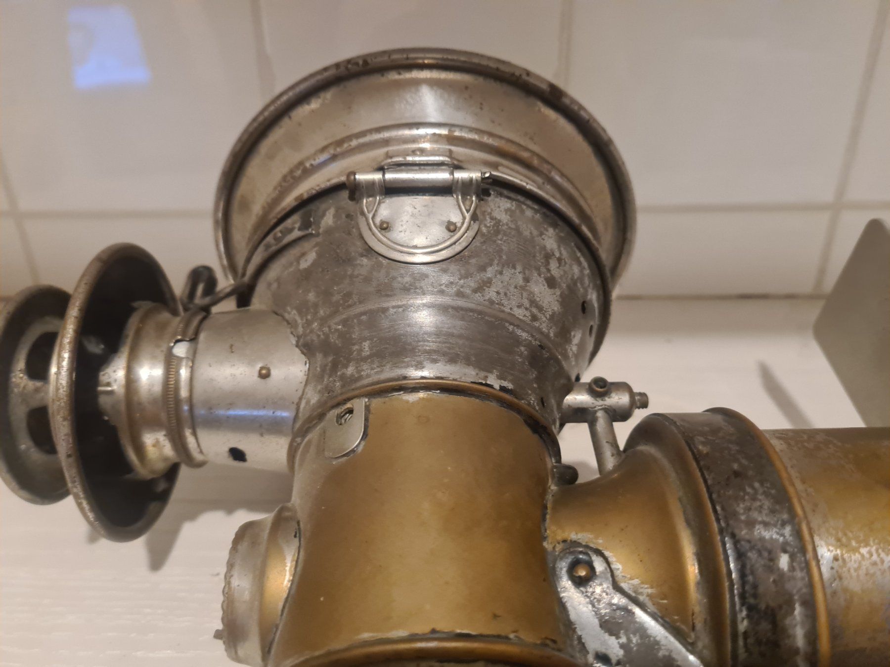 Fari: PHARE  MOTO  PRE-WAR  GERMANIA  RARE  OLDTIMER  VINTAGE – Usato da Bellevue venduto da BURGOLMANIA 9