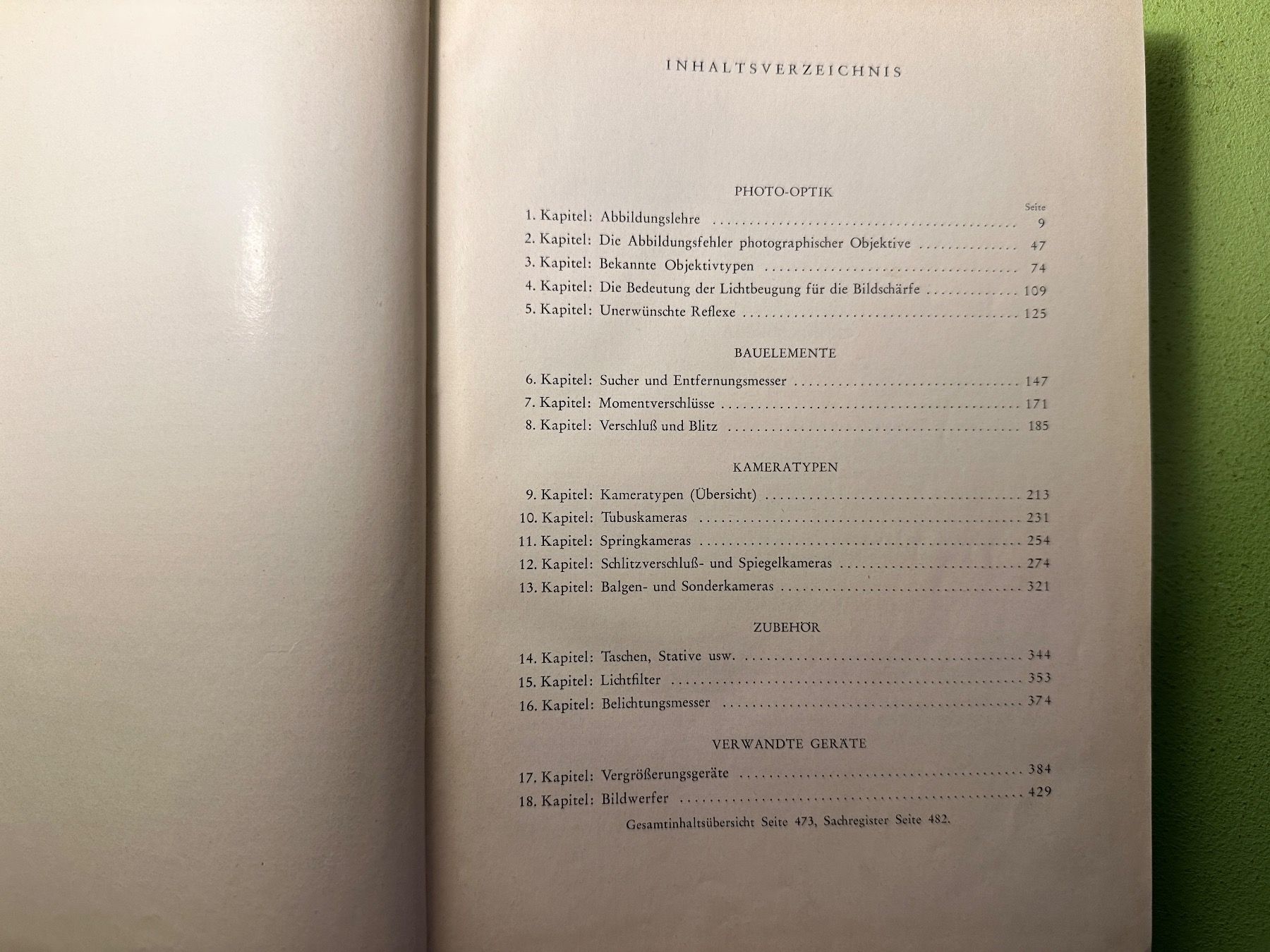 Livres: Richard Grittner: Handbuch der Kamerakunde. – D'occasion à Zürich par allp 3