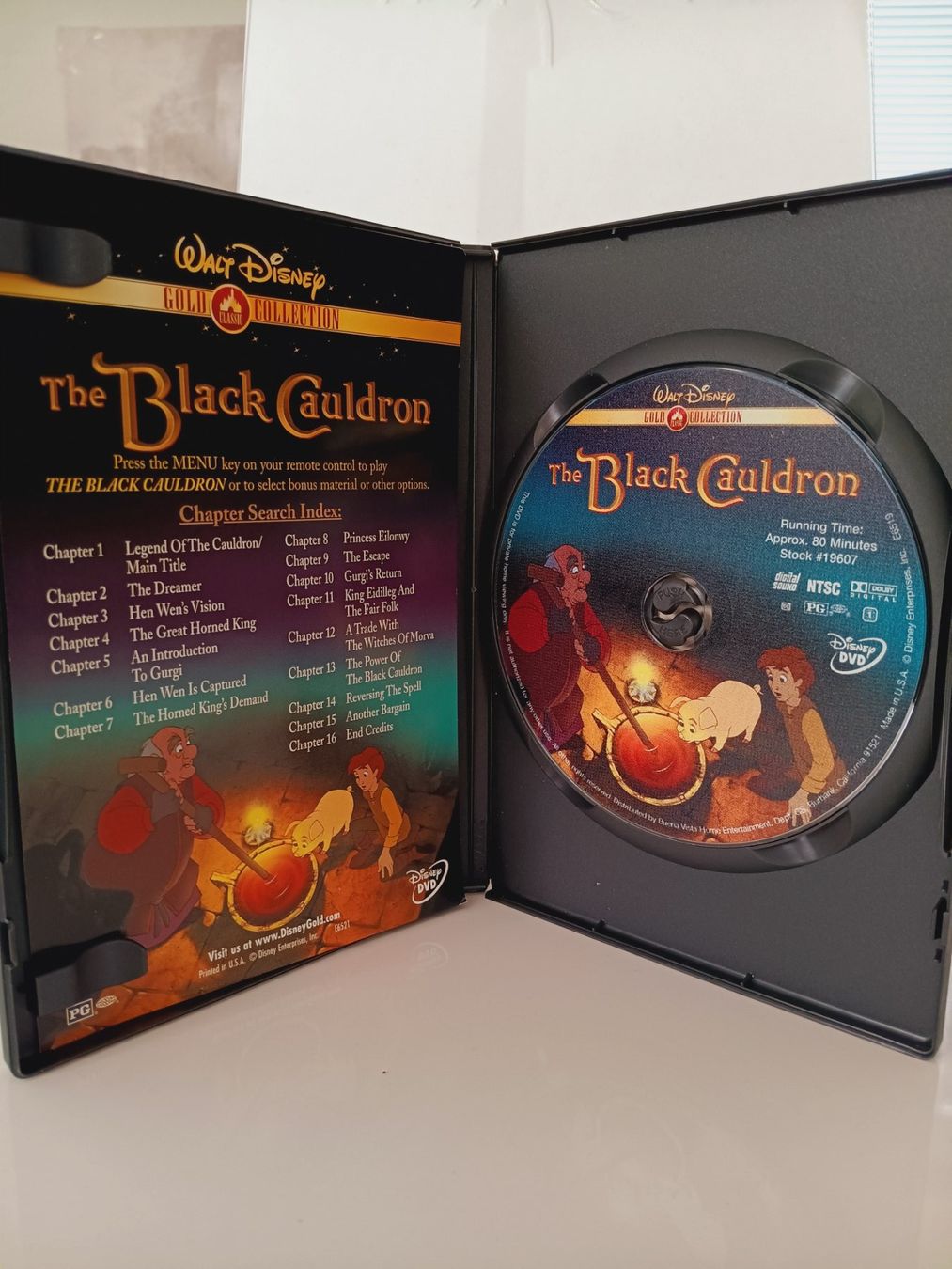 Tutti i DVDs: Disney - THE BLACK CAULDRON - USA DVD CODE 1- NTSC – Nuovo (secondo la descrizione) da Aarau venduto da Yeeaaah 2