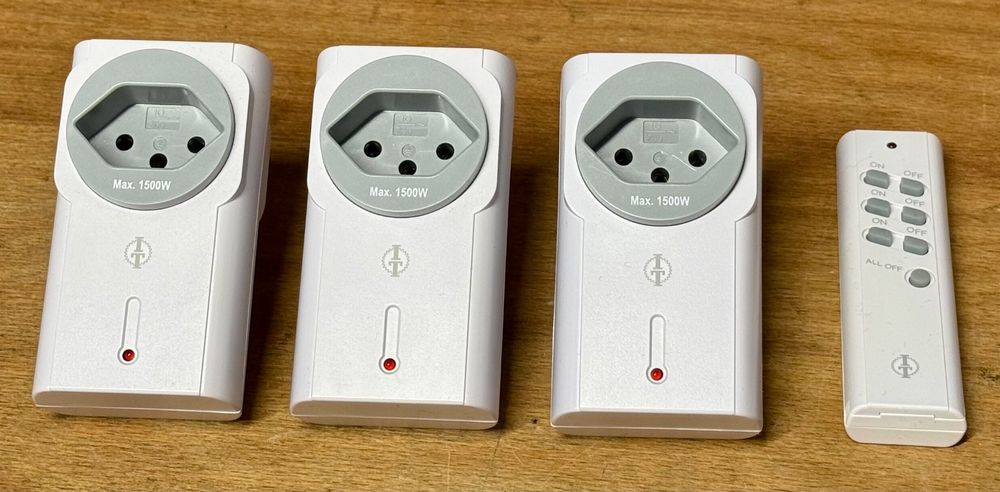 Funk-Steckdose IP44 – Zwischenstecker Mit 2000W Schaltleistung, Für Feuchträume
