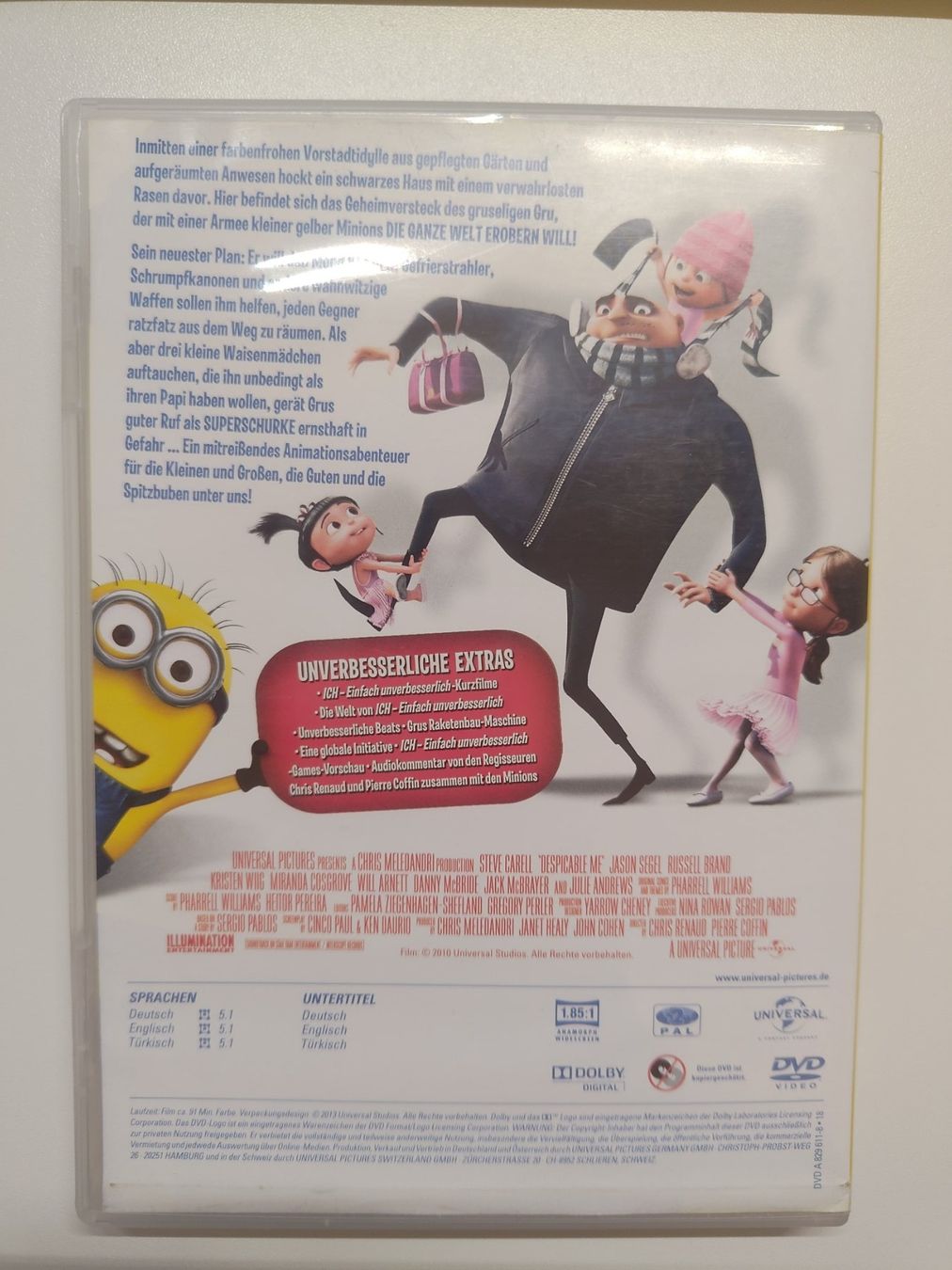 Tutti i DVDs: Ich einfach unverbesserlich – Usato da Liestal venduto da Kratzilla 2