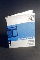 Original Katalog; BLAUPUNKT RADIOS & FERNSEHER, um 1965