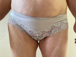 Tanga Slip weiss Spitze 36 / 38 culotte mutandina (Nr. 26)