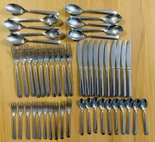 Besteck Set Edelstahl 50-teilig, von Tchibo, gebraucht