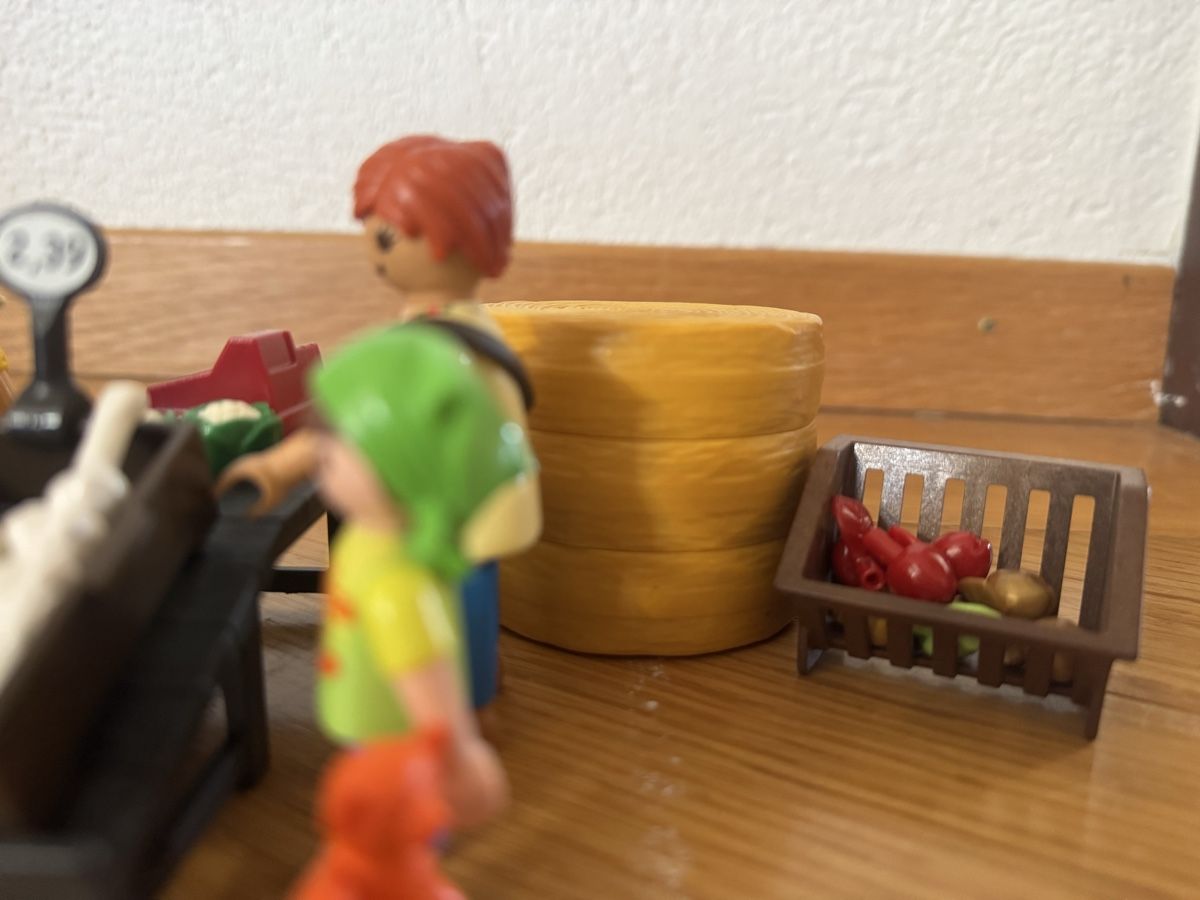 Giocattoli: Playmobil Marktstand mit Figuren  – Usato da Bremgarten AG venduto da NIKSELBREM 1