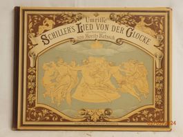 Schiller Lied Glocke Umrisszeichnungen rar Giesserei Kirche