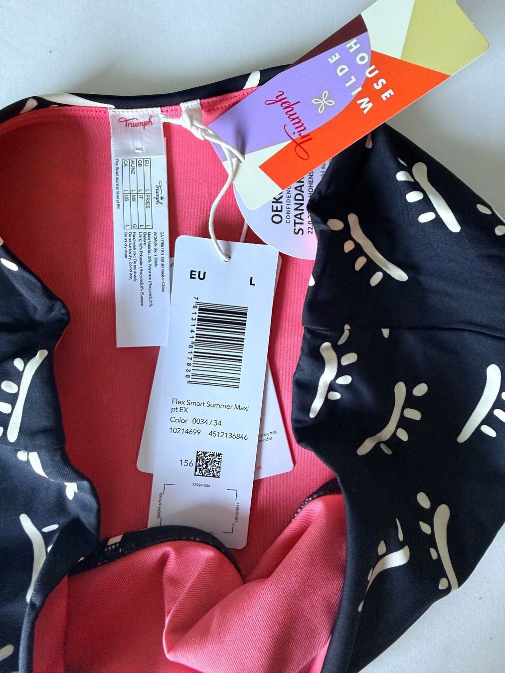 Triumph Costumi da bagno & Bikini: TRIuMPH, Bikini Maxi FLEX SMART SUMMER, Grösse L, Schwarz – Nuovo e nell'imballaggio originale da Rudolfstetten venduto da gst_g7xl 1