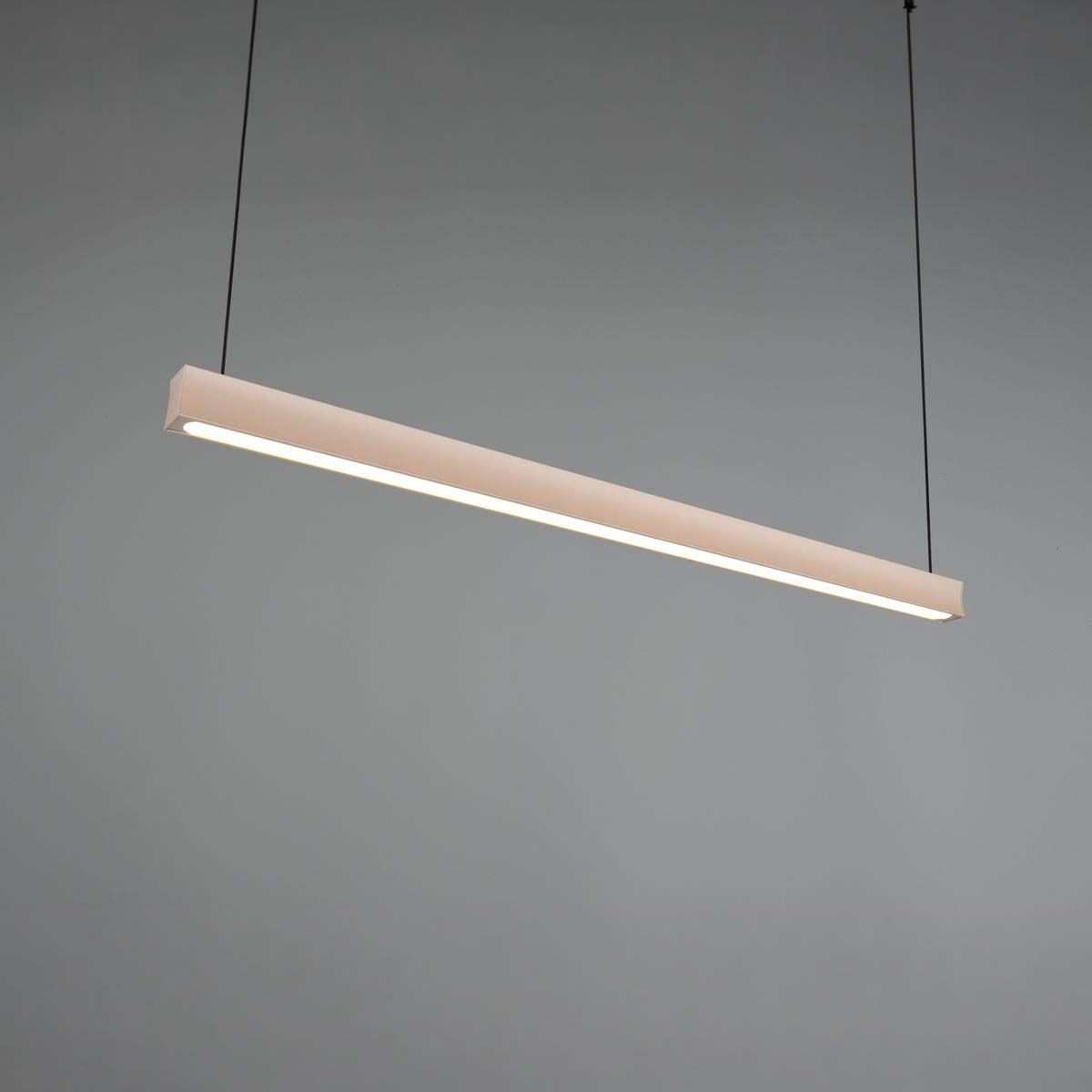 Lampadari & plafoniere: LED Pendelleuchte, Beige, 113 cm x 9 cm – Nuovo (secondo la descrizione) da Kreuzlingen venduto da Smart-Light 4