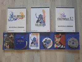 Final Fantasy X X-2 XII PS2 + Bücher & Bonus-DVD