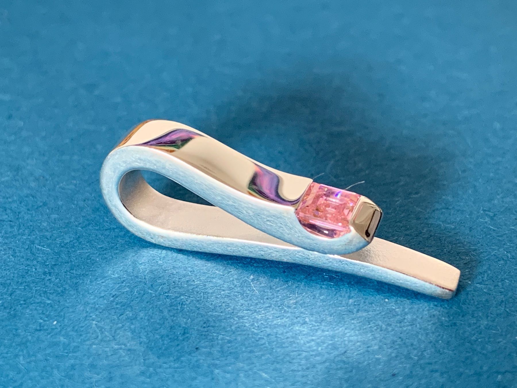 Anhänger: Anhänger silber klassico mit rosastein – Neu (gemäss Beschreibung) aus Laufen von Futuremarket 6