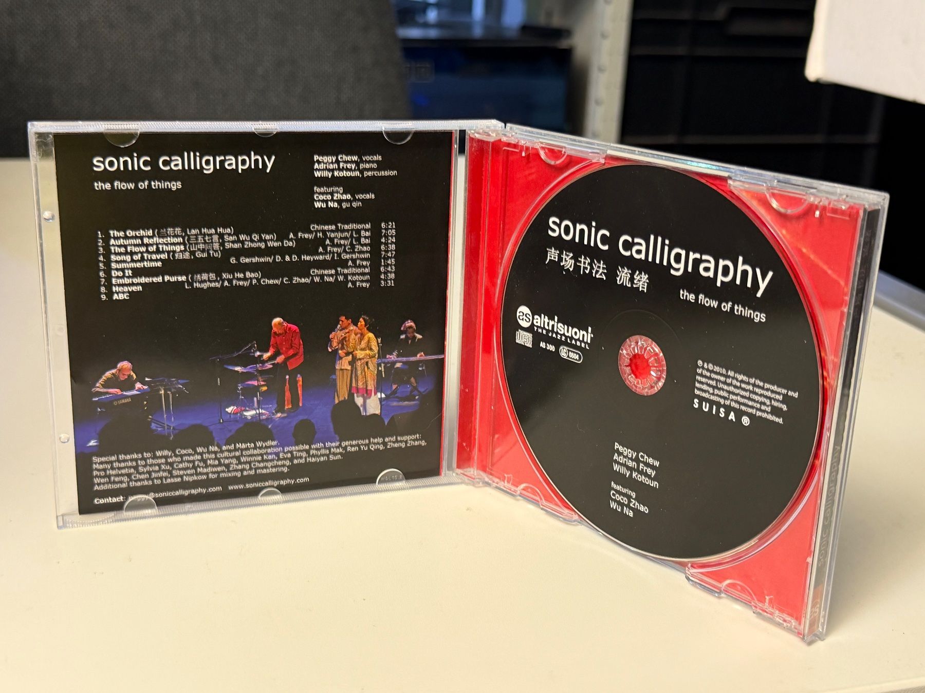 CDs: Sonic Calligraphy - The Flow Of Things - SRA04A – Gebraucht aus Küsnacht ZH von JazzRecords 2