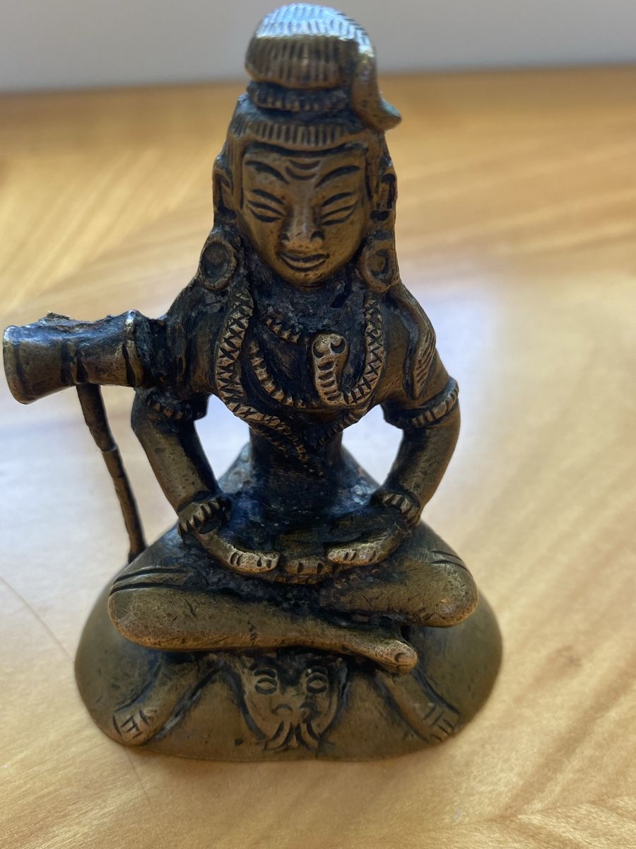 Sculture & Statue: Shiva-Statue aus Messing. – Usato da Birr venduto da Vintage-Liebhaber 7