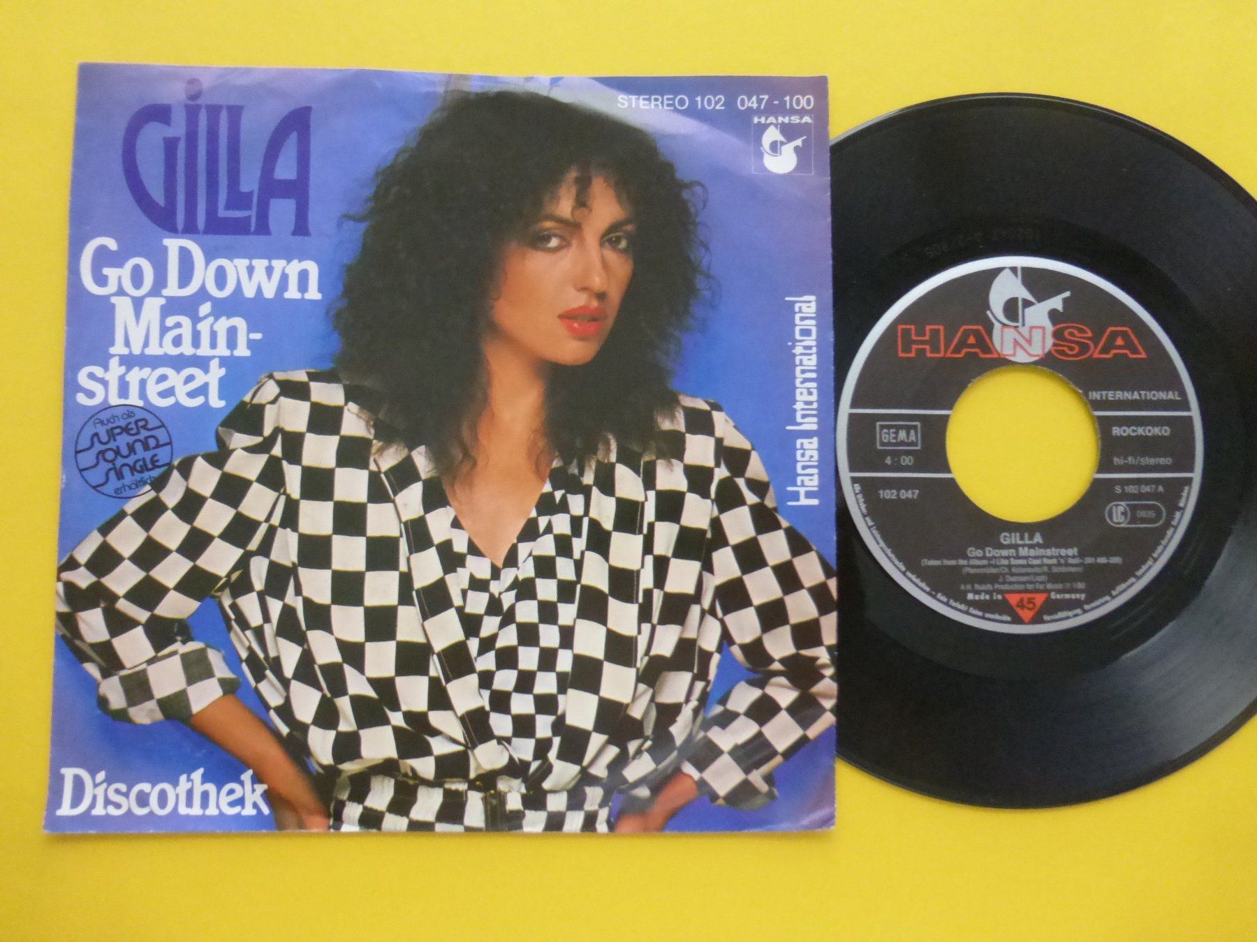 Dischi in vinile: Gilla – Go Down Mainstreet – Usato da Zürich venduto da Swiss57
