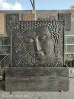 Brunnen Garten Springbrunnen Wasserwand Budha Gartenbrunnen